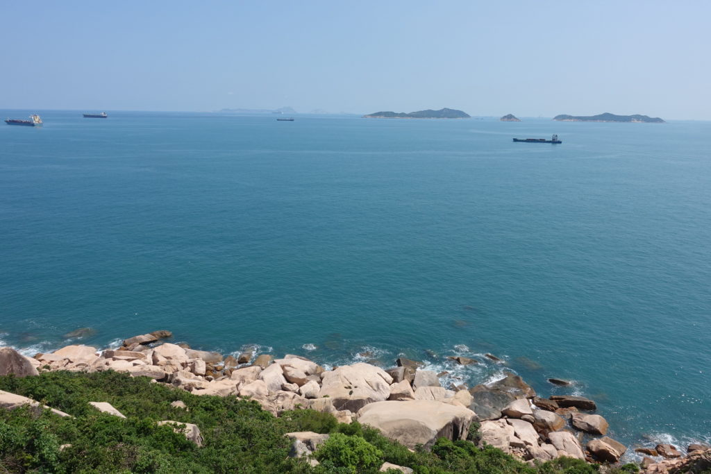 外伶仃的海水还是格外清澈
